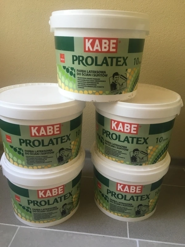 Prolatex ekologiški vidaus dažai Farby Kabe