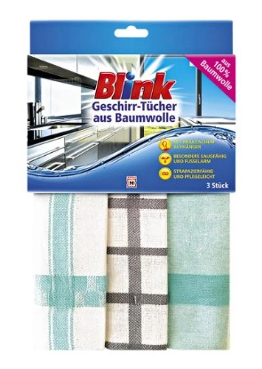 Išversti Produkto Pavadinimą į Lietuvių Kalbą (de) Blink, Cloth, 3 Pieces (produktas Iš Vokietijos).
Blink, šluostės, 3 Vnt. Išversti Produkto Pavadinimą į Lietuvių Kalbą (de) Blink, Cloth, 3 Pieces (produktas Iš Vokietijos).
Blink, šluostės, 3 Vnt.