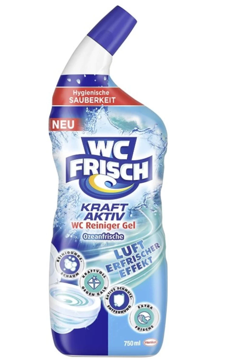 Išversti Produkto Pavadinimą į Lietuvių Kalbą (de) Wc Frisch, Ocean Fresh, Tualeto Valymo Gelis, 750ml (vokiečių Produktas).
Wc Frisch, Ocean Fresh, Tualetų Valymo Gelis, 750ml. Išversti Produkto Pavadinimą į Lietuvių Kalbą (de) Wc Frisch, Ocean Fresh, Tualeto Valymo Gelis, 750ml (vokiečių Produktas).
Wc Frisch, Ocean Fresh, Tualetų Valymo Gelis, 750ml.