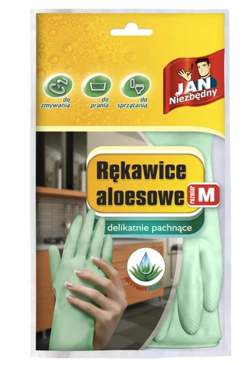 Jan Niezbędny, Aloe Vera Pirštinės, M Dydis, 1 Pora