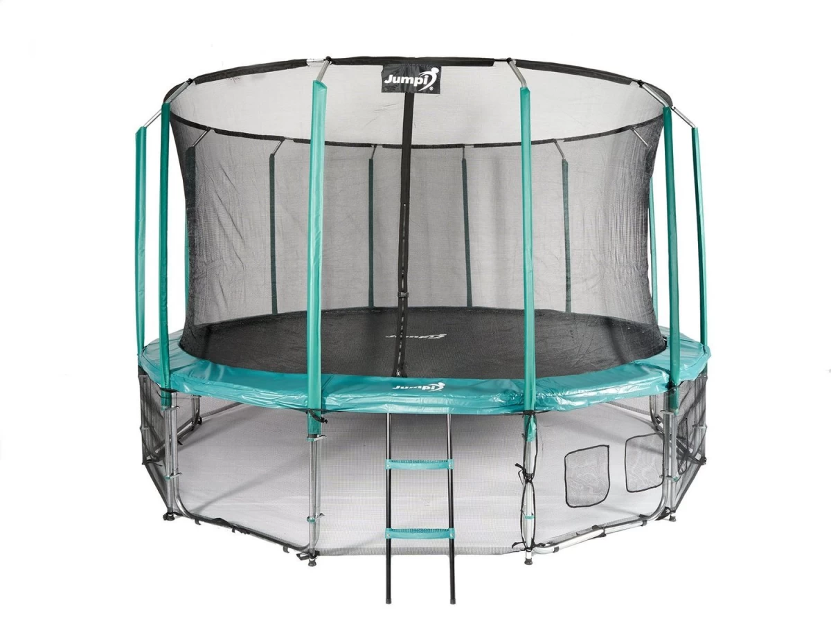 Jumpi 487 Cm/16ft Maxy Comfort žalias Sodo Batutas Su Vidaus Tinkleliu