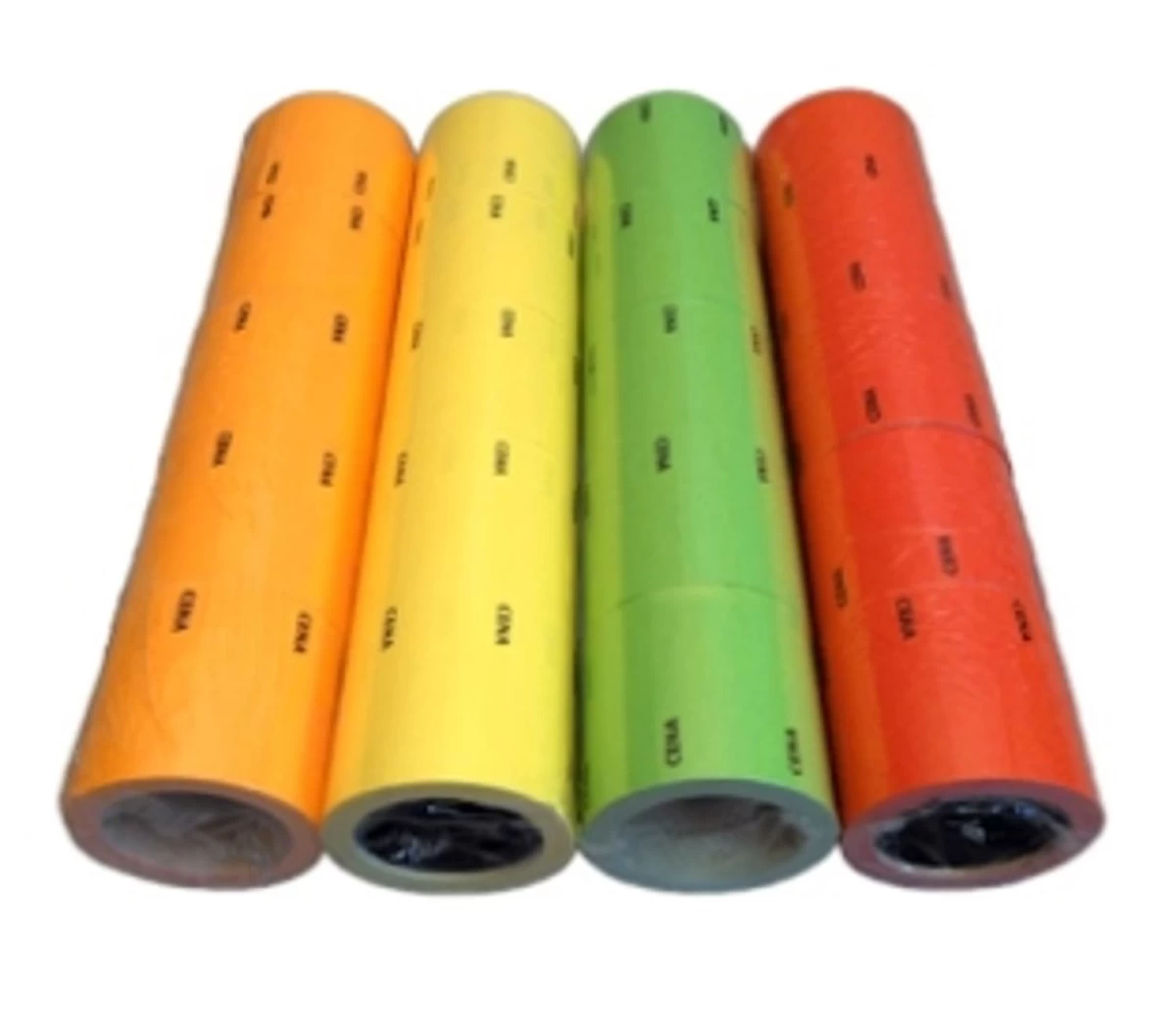 Kainų Etiketės 40x30, įvairių Spalvų, 1 Ritinėlis