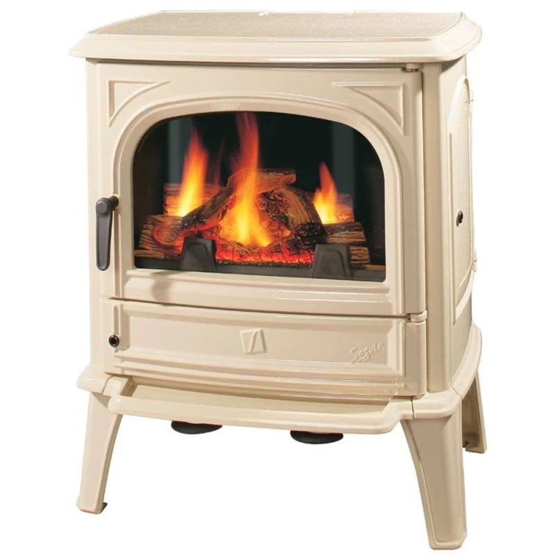 Ketinė krosnelė Seguin SAPHIR, kreminė, iki 11 kW