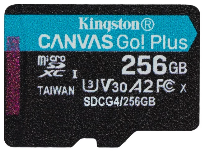 Kingston 256 Gb Atminties Kortelės Adapteris