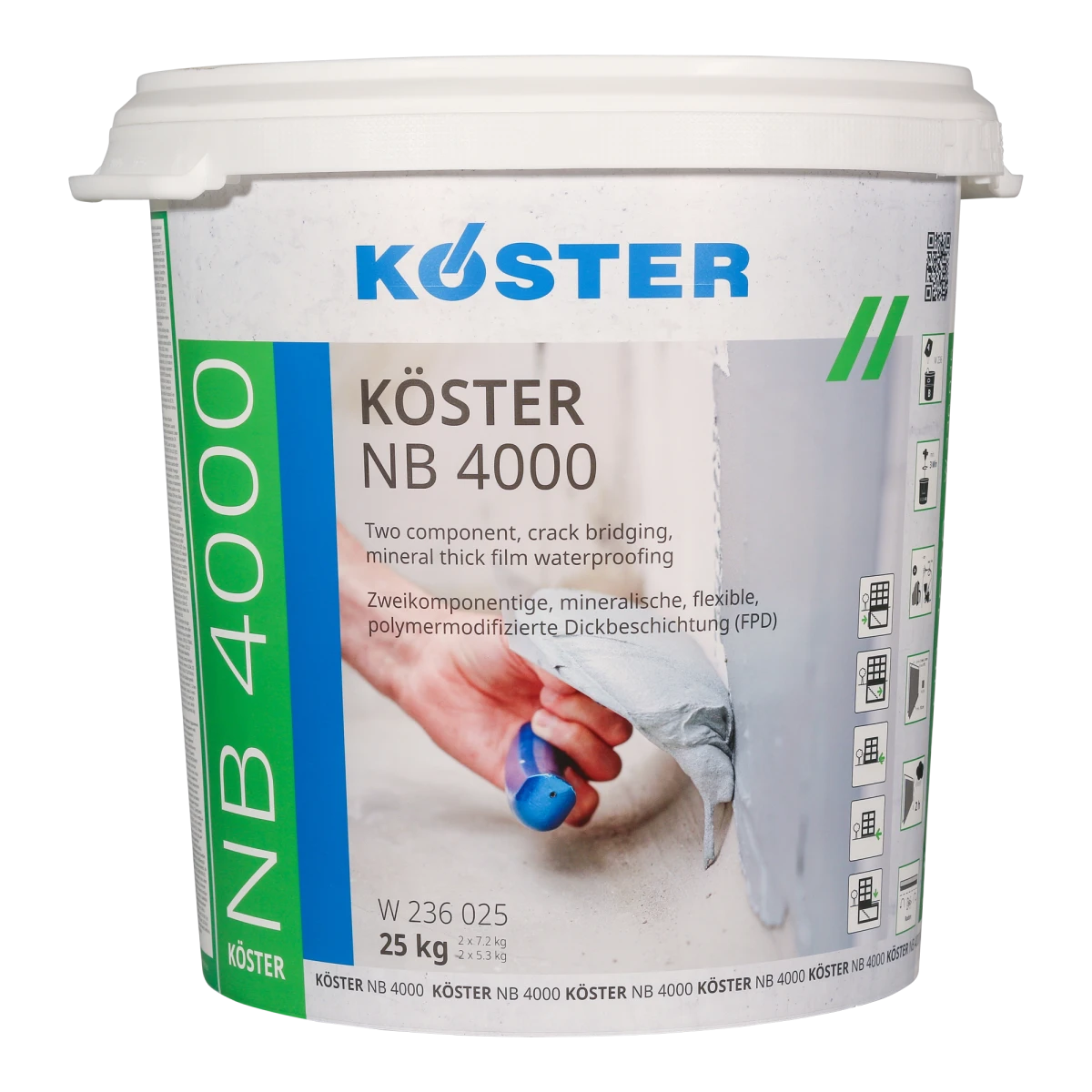 Koster NB 4000 | Sienų Hidroizoliacija