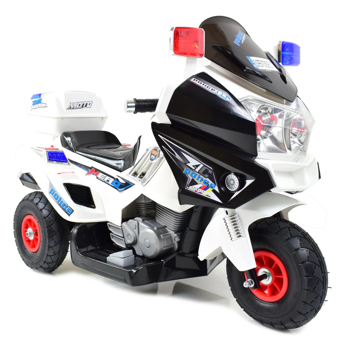 Mega Big Hero Motociklas Su Garsais Ant Pripučiamų Ratų Naujas / 8815 12 V