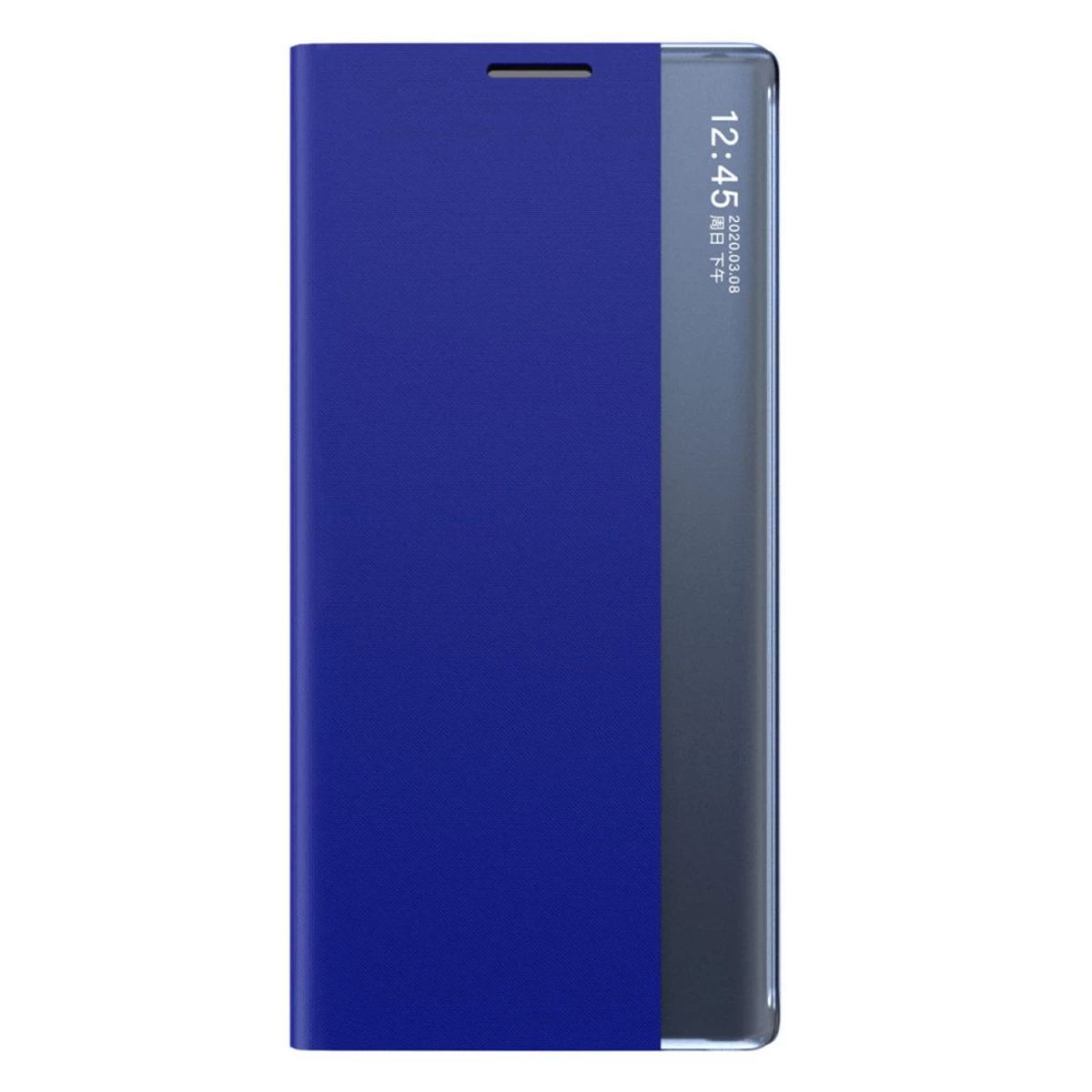 Miegamojo Dėklo Dangtelis Su smart Cover Atvartu, Skirtas samsung Galaxy A22 5g, Mėlynas