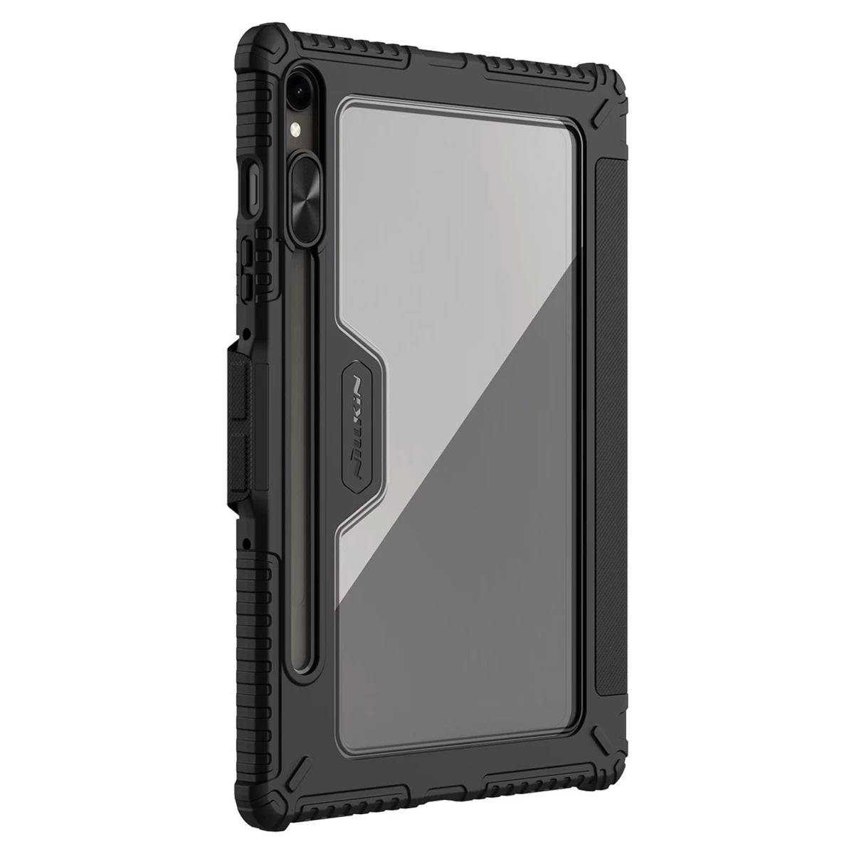 nillkin Bumper Leather Case Pro Dėklas samsung Galaxy Tab S9 - Juodas