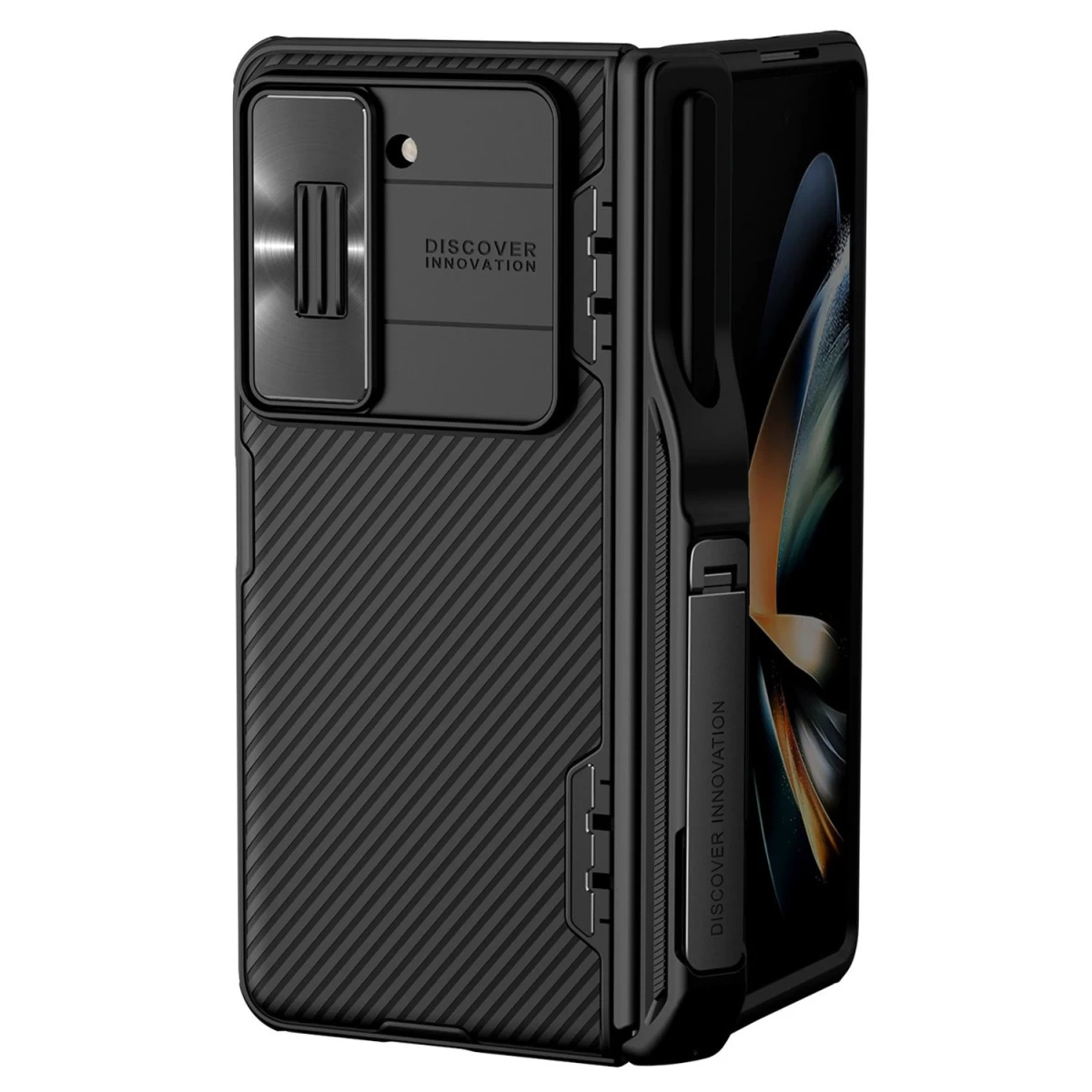 Nillkin Camshield Pro Pen Galaxy Z Fold 5 Black (produkto Pavadinimas Jau Anglų Kalba)