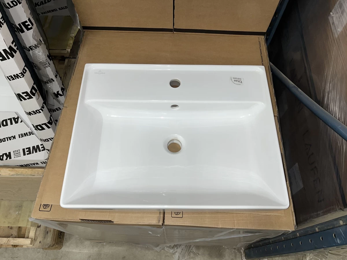 Praustuvas COLLARO 60x47 cm, baltas 4A336001