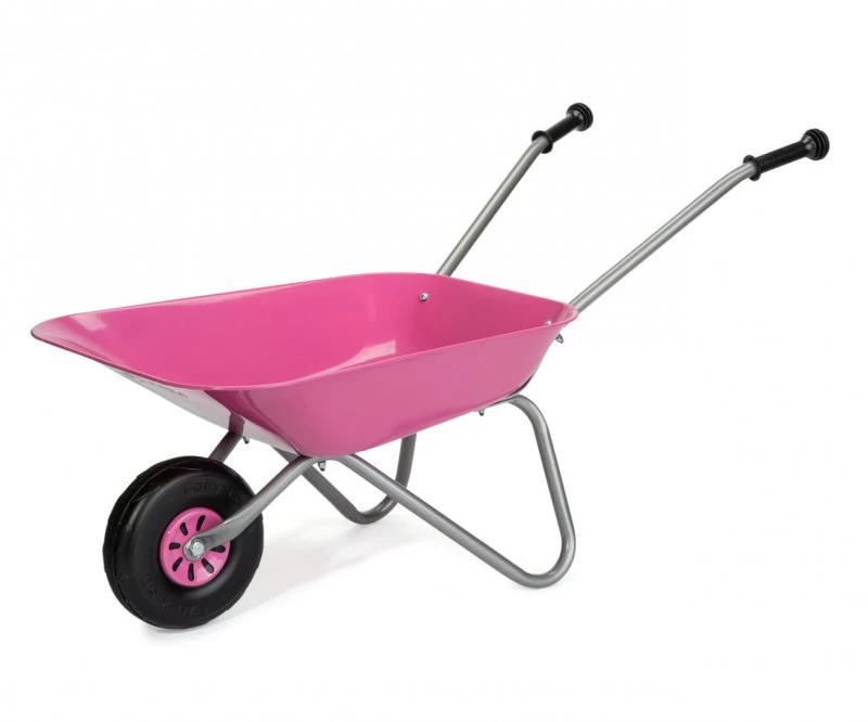 Rolly Toys 274802 Rožinis Metalinis Vežimėlis