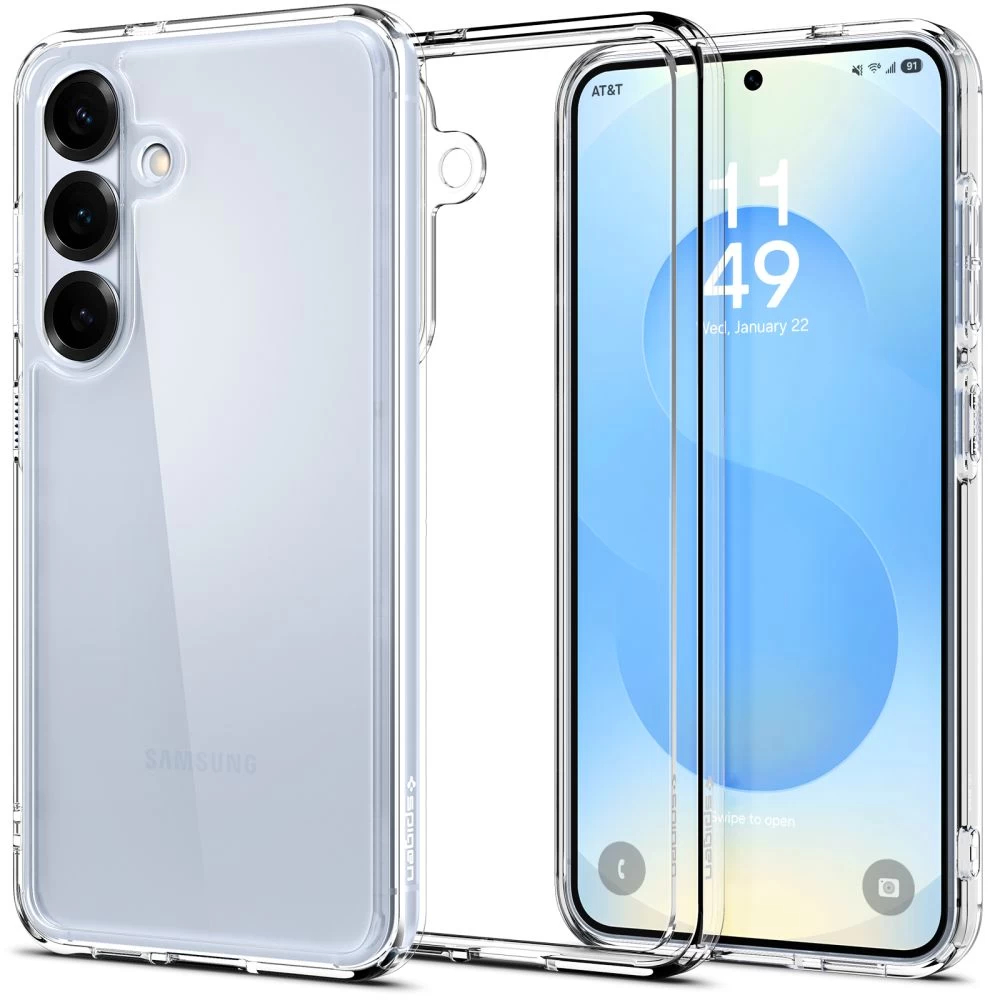 samsung Galaxy S25+ Ultra Hybrid Dėklas - Skaidrus
