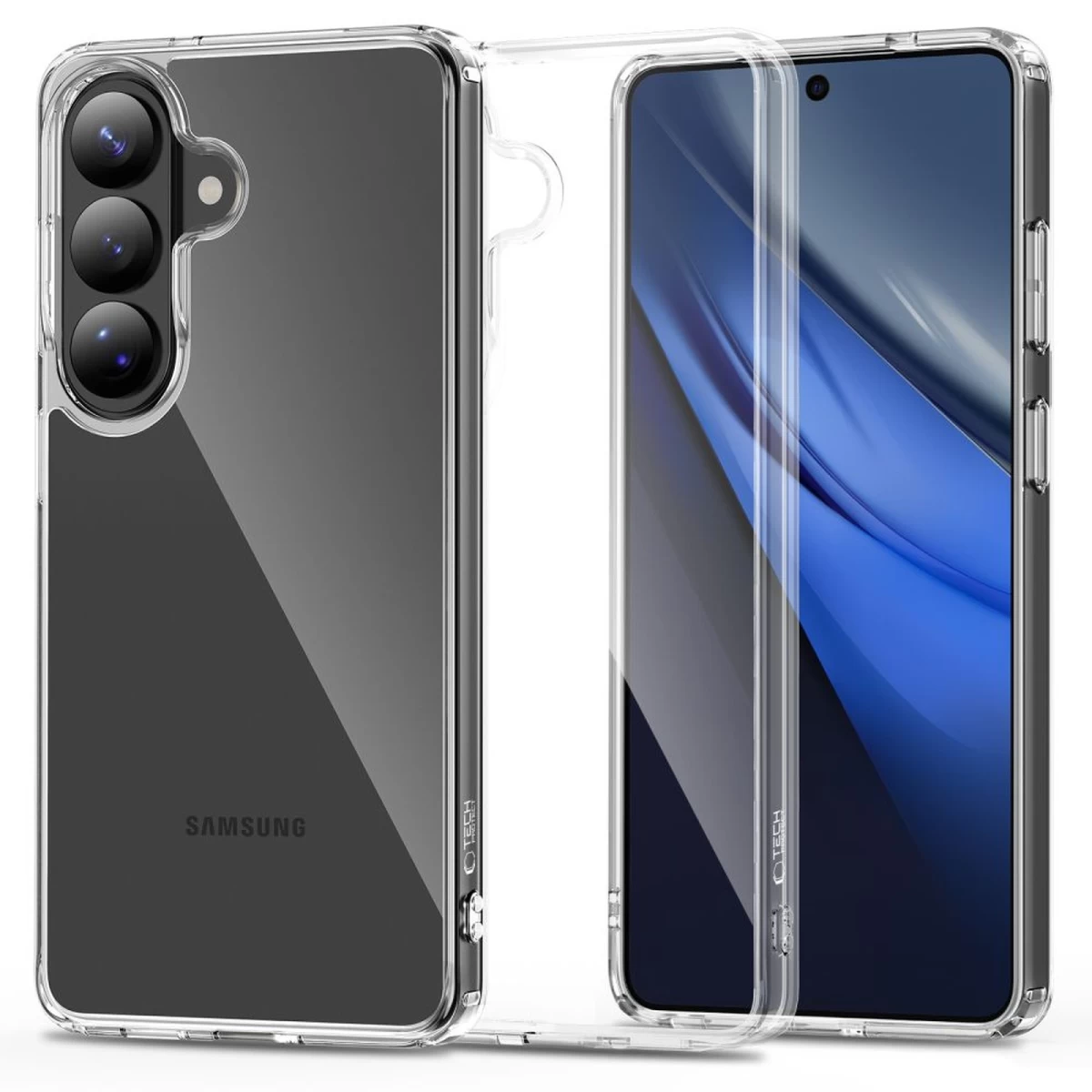 samsung Galaxy S26 Flexair Hybrid Dėklas - Skaidrus