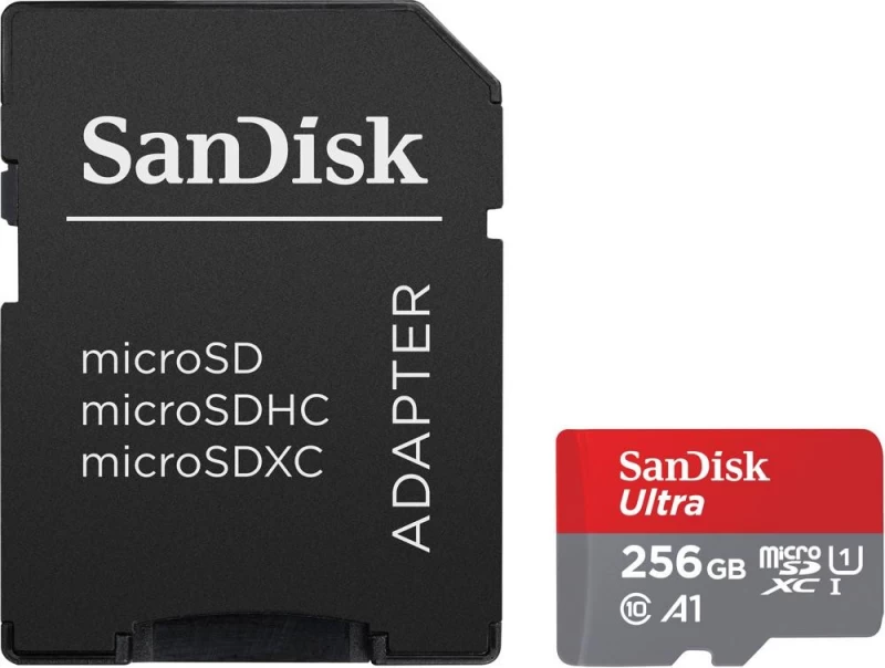Sandisk 256gb Atminties Kortelės Sd Adapteris