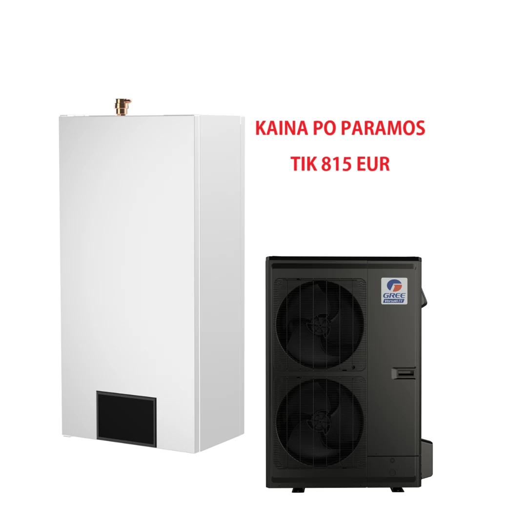 Šilumos siurblys oras/vanduo Gree Versati IV SPLIT 14,60/13,80 kW