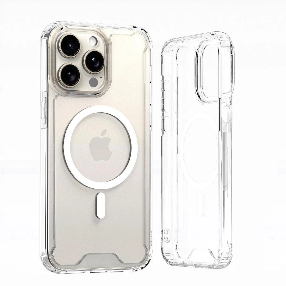 Skaidrus Kampinis Dėklas magsafe, Skirtas iphone 16 Plus - Skaidrus