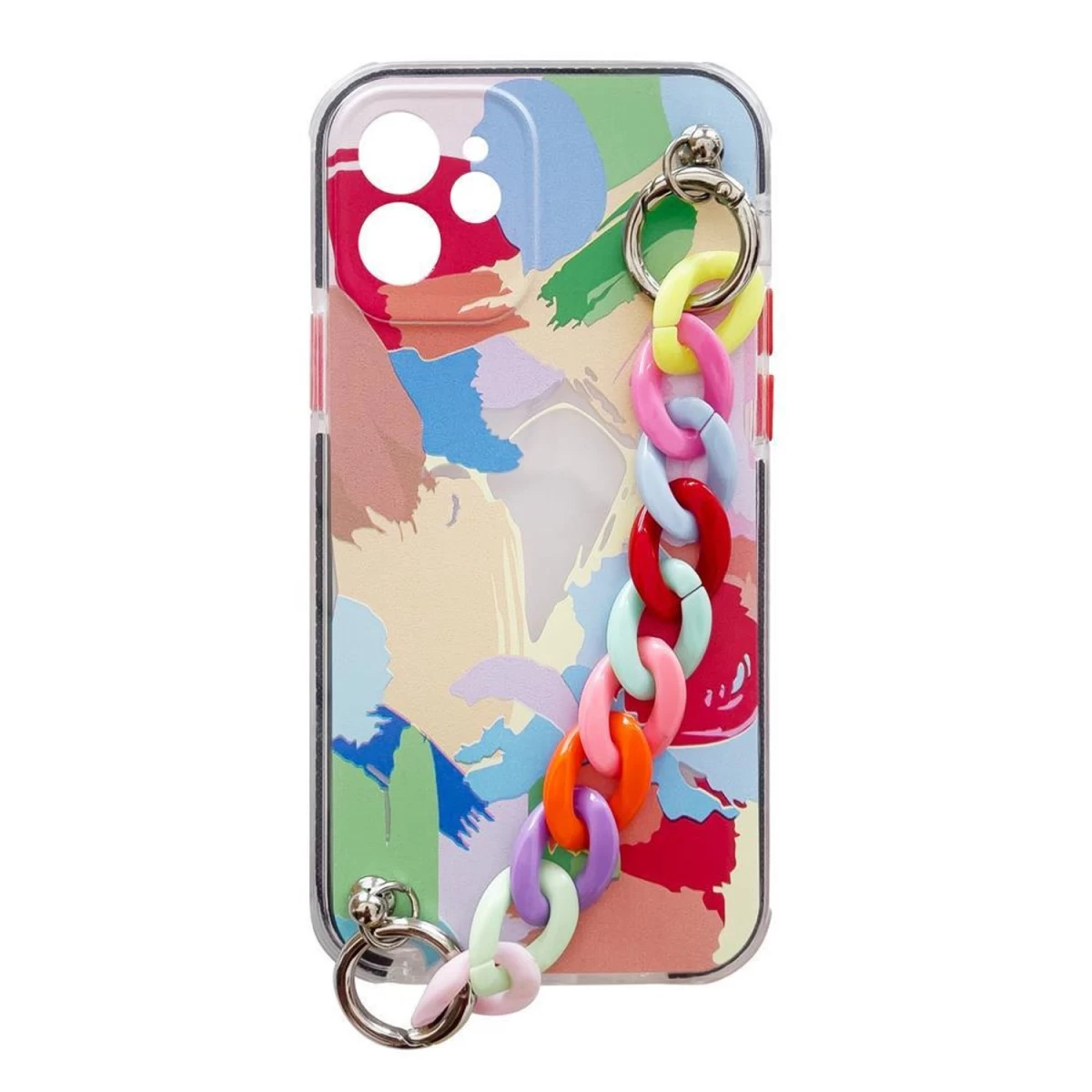 Spalvotas Grandininis Dėklas želė Lankstus Dėklas Su Grandininiu Dirželiu, Skirtas samsung Galaxy A32 4g, įvairiaspalvis (4) Spalvotas Grandininis Dėklas želė Lankstus Dėklas Su Grandininiu Dirželiu, Skirtas samsung Galaxy A32 4g, įvairiaspalvis (4)