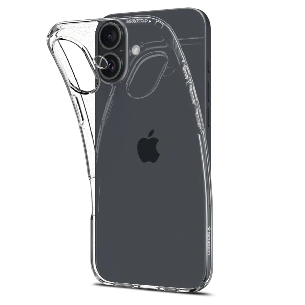 spigen Skystųjų Kristalų Dėklas iphone 16 - Skaidrus