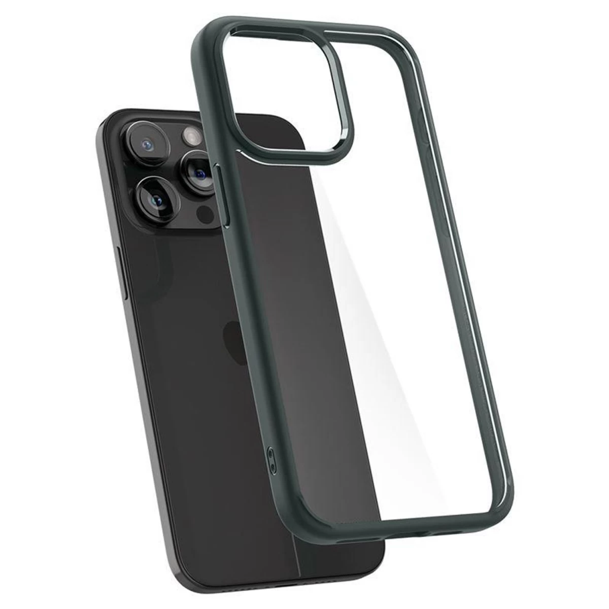 spigen Ultra Hybrid Dėklas iphone 15 Pro Max - Tamsiai žalias