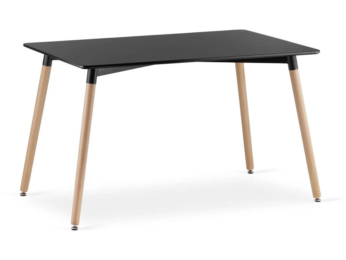 Stalas Adria 120 Cm X 80 Cm - Juodas