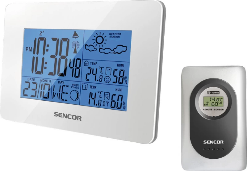 Sws 50 Wh Meteorologijos Stotis Balta
