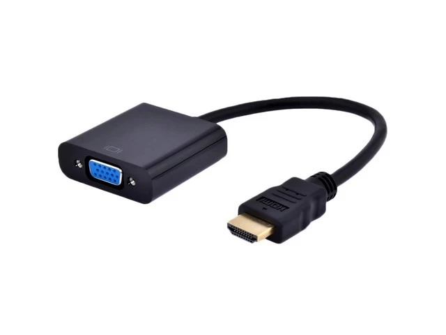 Video Adapter HDMI-A(M) ->VGA(F) Video Adapter HDMI-A(M) ->VGA(F)