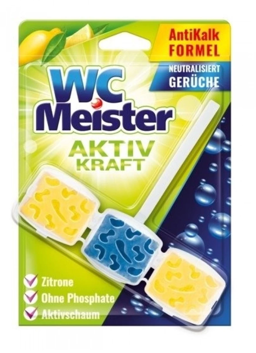 Wc Meister, Pakabinamas Tualeto Gaiviklis, Citrina, 1 Vnt.