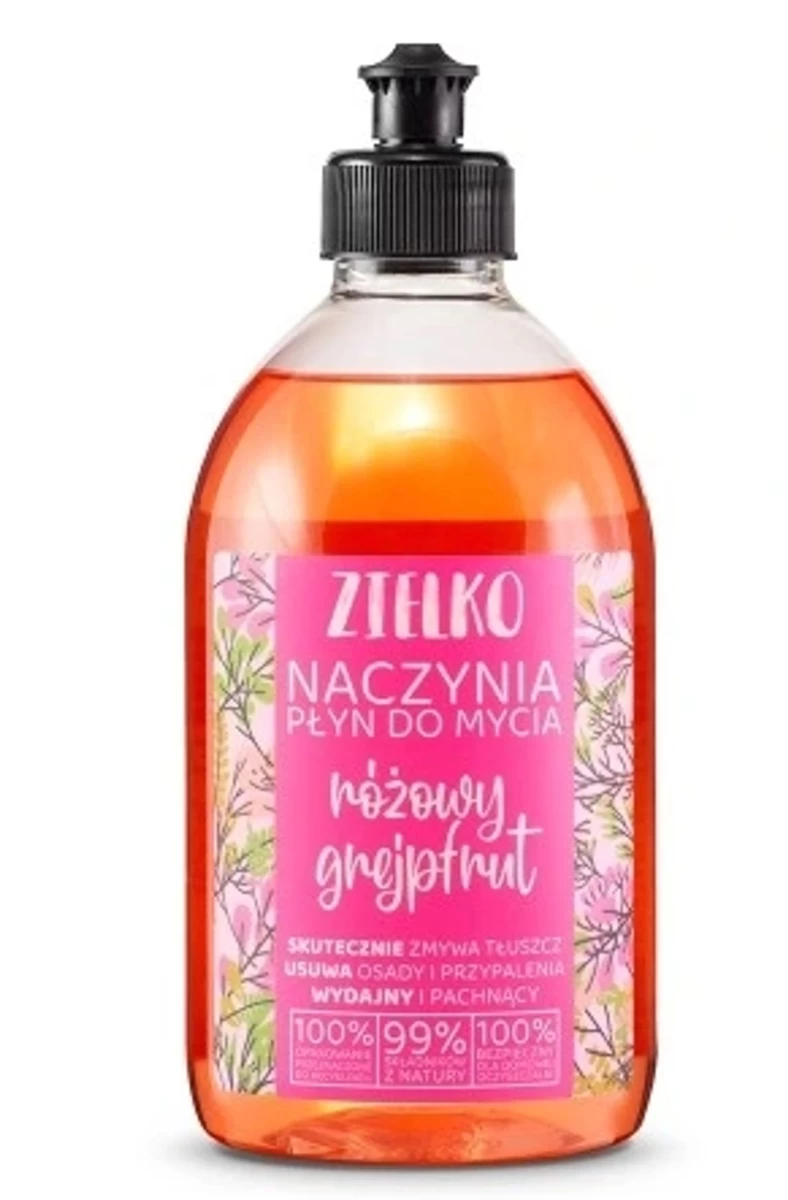 Zielko, Indų Ploviklis, Rožinis Greipfrutas, 500 Ml.