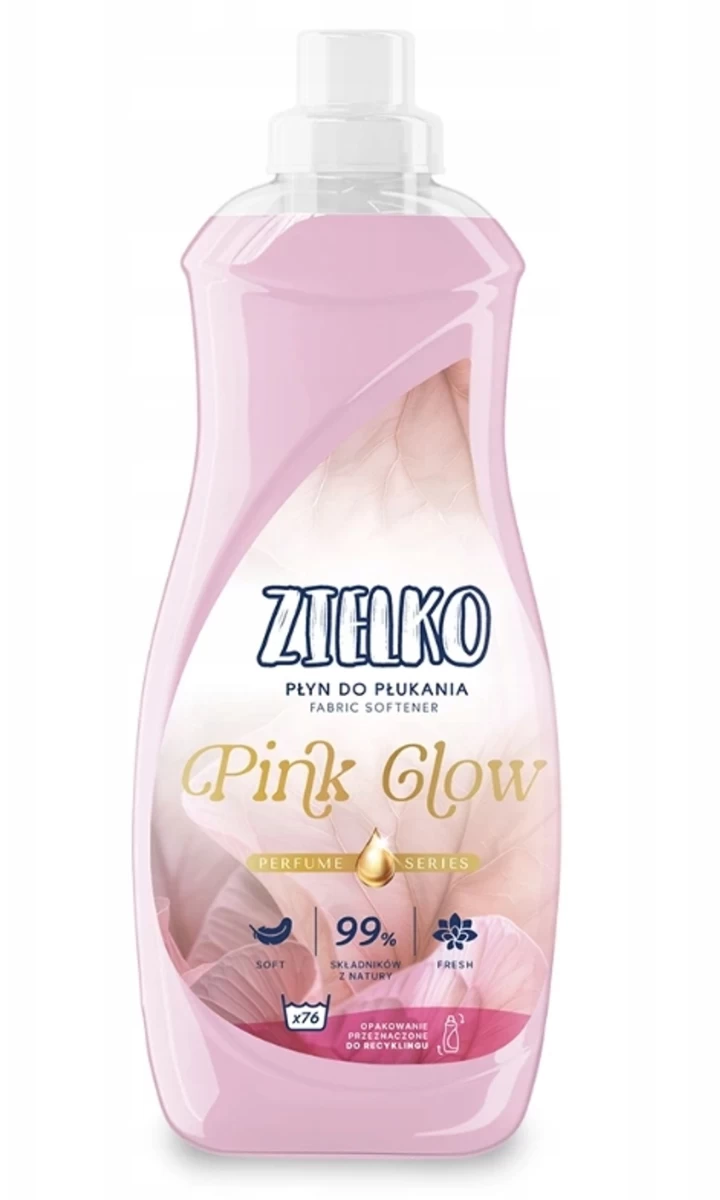 Zielko Pink Glow Minkštas Skalbiklis, 1,52 L