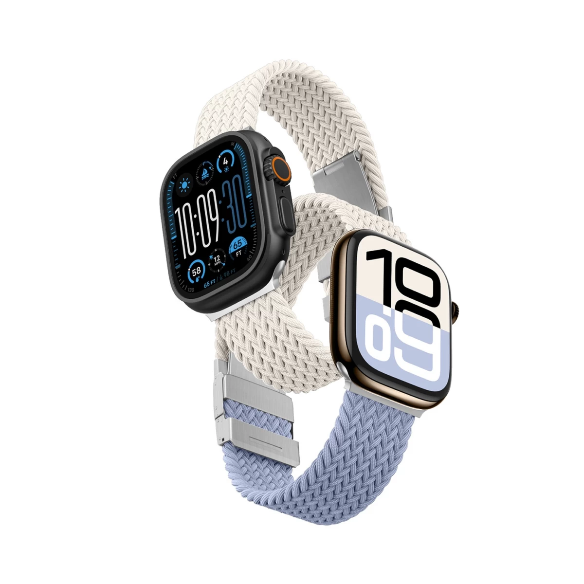 2 apple Watch 45/46/49 Mm Mišrių Apyrankių Rinkinys - žvaigždiškai Mėlyna / žvaigždiškai Mėlyna