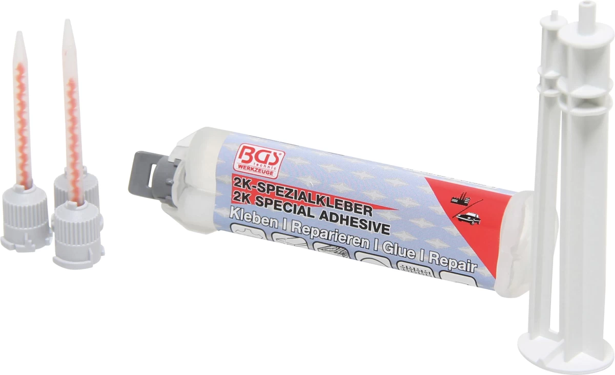 2-jų komponentų specialūs klijai | Kasetė | 10 g (80603)