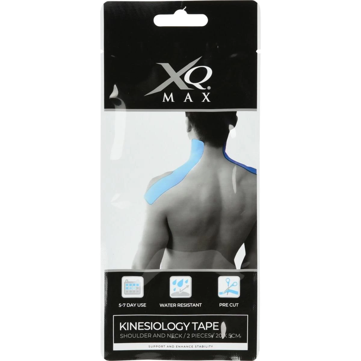 2 Kinziologinių Lentų Rankoms Ir Krkščiams 20x5cm Xqmax Rinkinys