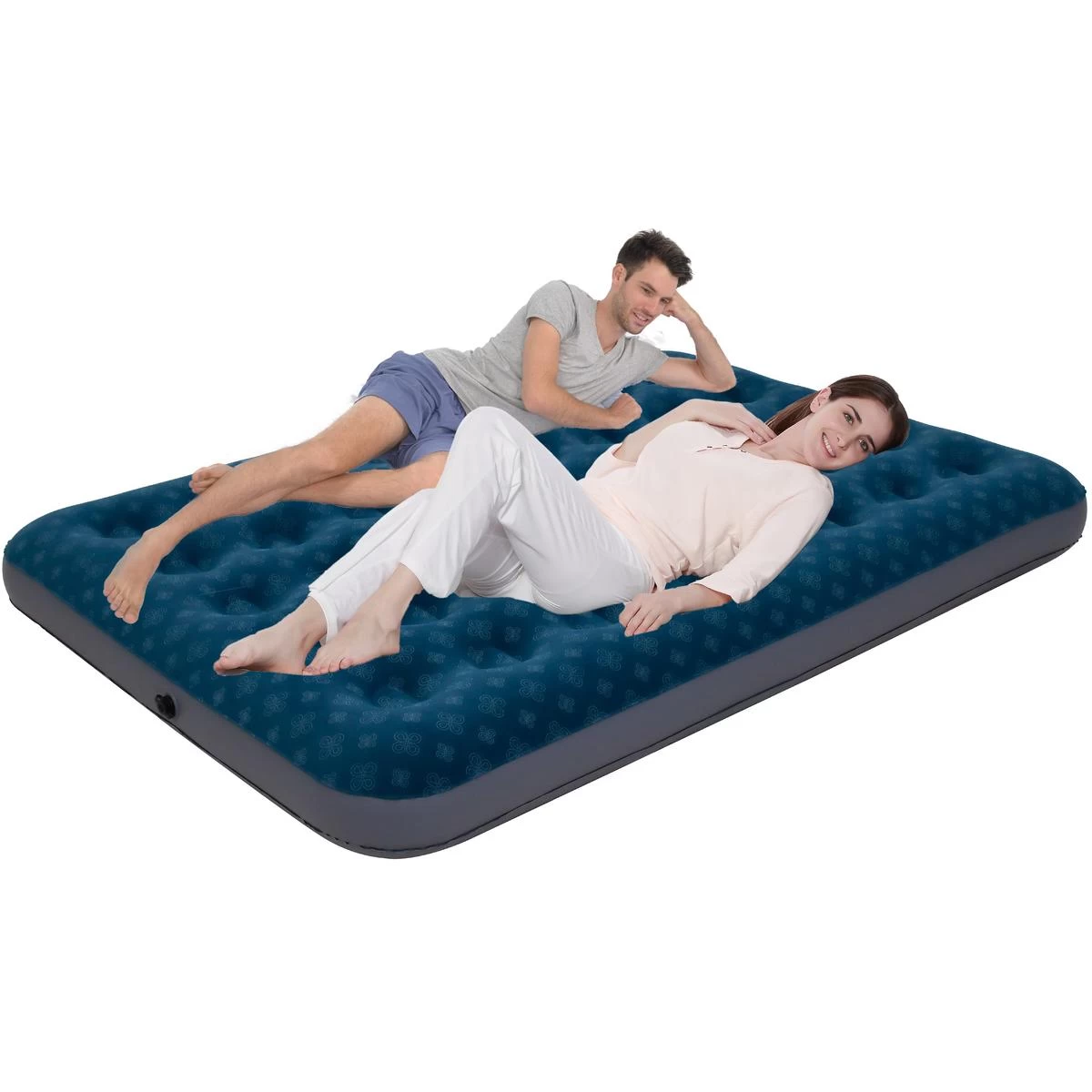 2 Personų Grindų Medžiaga Su 3d įspaudais 191x137x22cm 24495