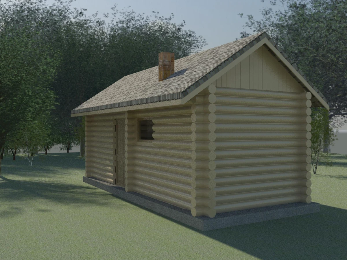 Rąstinių pirčių projektai