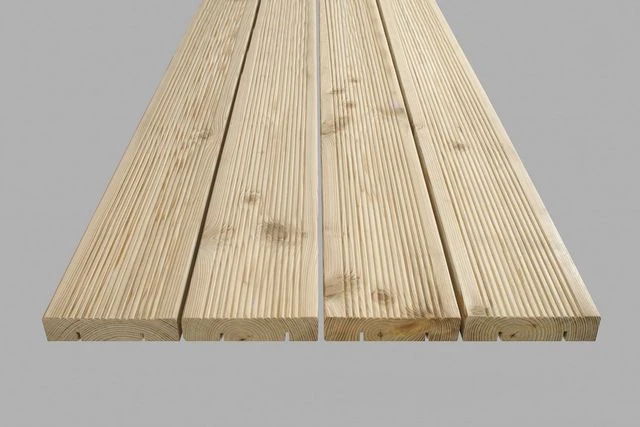 Natūralios medienos lentos grindims