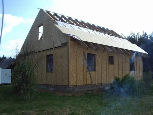 Karkasinių namų statyba
