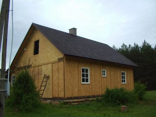Karkasinių namų statyba
