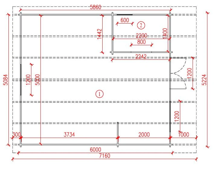 Sodo namelis 5 x 5.8 m