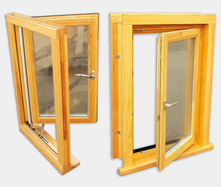 Mediniai langai iš 68 ir 78 mm klijuotos medienos profilio