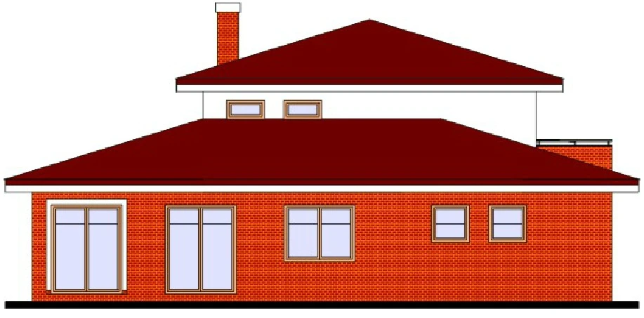 Dviejų aukštų namo projektas Linas