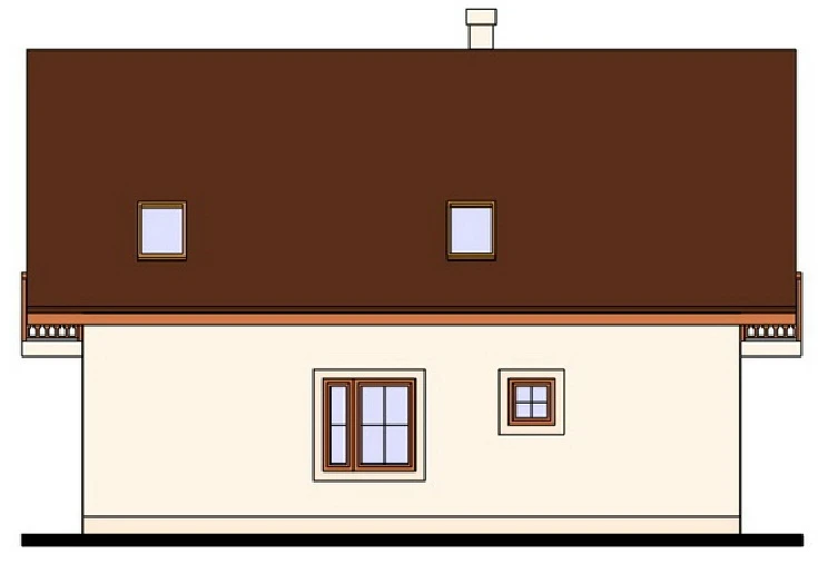 Dviejų aukštų namo projektas  Monika