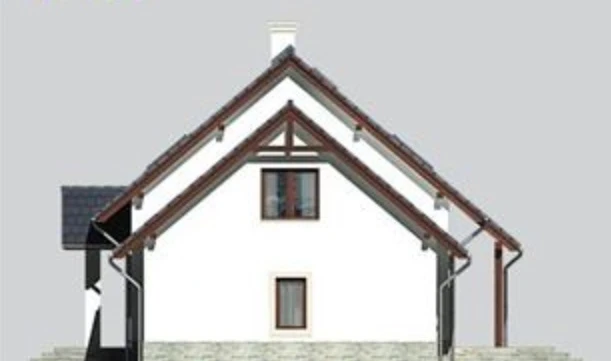 Vieno aukšto su mansarda namo projektas Arvydas
