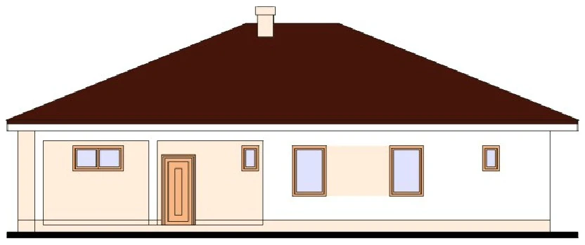 Vieno aukšto namo projektas Ignas