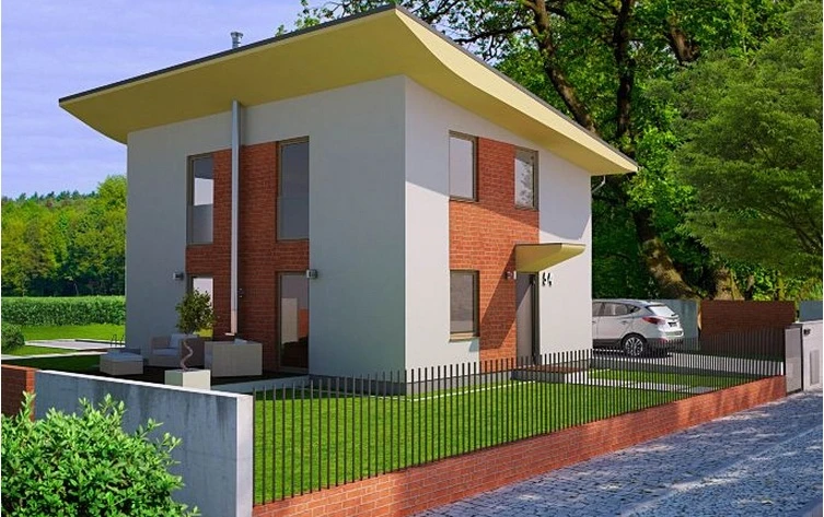 Dviejų aukštų namo projektas Tautrimas