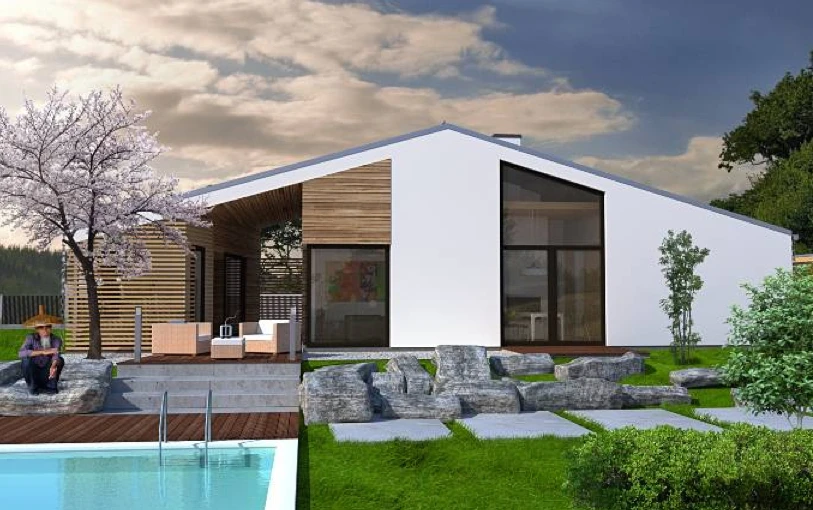 Vieno aukšto namo projektas Bartas