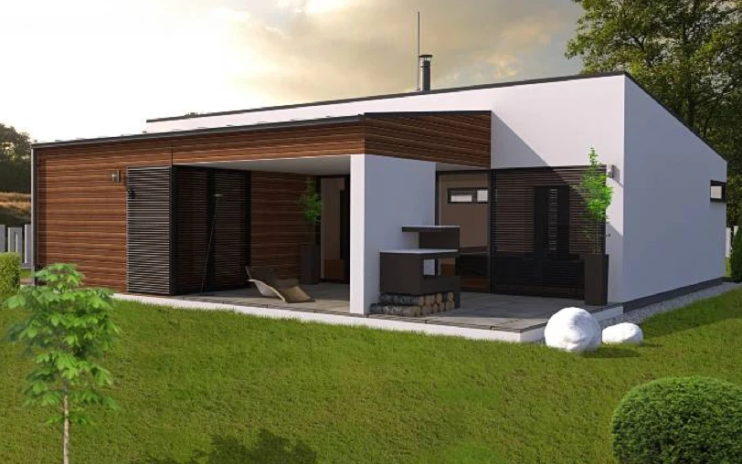 Vieno aukšto namo projektas Eutalijas