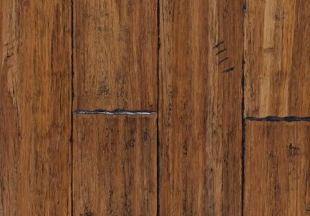 Bambuko masyvo grindys - rankų darbo, karbonizuota antika
