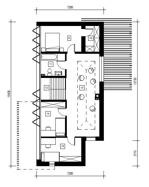 Gyvenamojo namo projektas „Arijus“