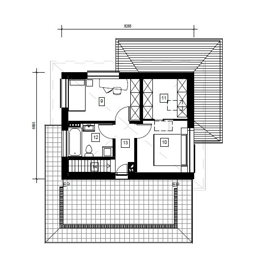 Gyvenamojo namo projektas „Adalbertas“