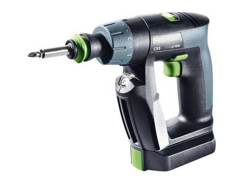 FESTOOL akumuliatorinis gręžtuvas-suktuvas CXS Li 2,6-Plus